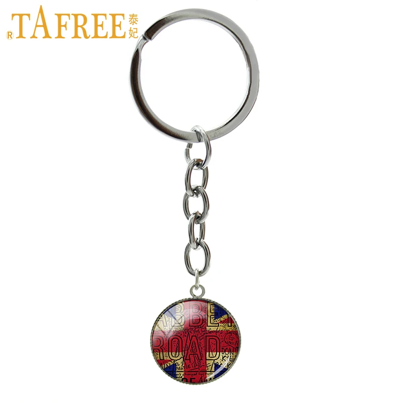 TAFREE Trendy round men jewelry keychain British Flag Old London Flag art picture pendant jewelry key chain gift for men NS433
TAFREE Trendy round men jewelry keychain British Flag Old London Flag art picture pendant jewelry key chain gift for men NS433