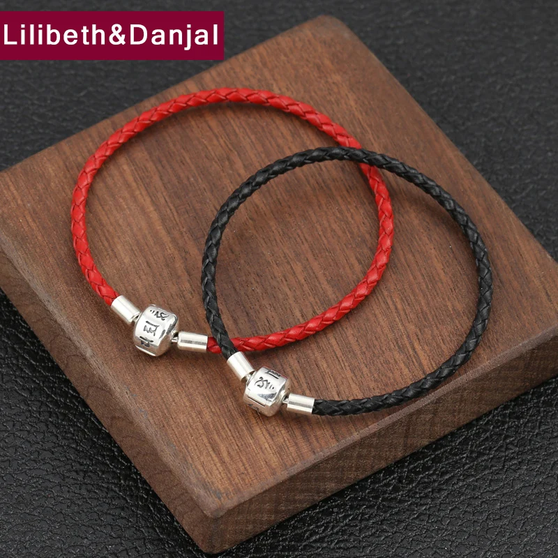 2021 Buddha Couple Bracelet 100% 925 Sterling Silver Women Men Leather Red Black Rope Mantra Weave Bracelet Bangle Jewelry B22
2021 Buddha Couple Bracelet 100% 925 Sterling Silver Women Men Leather Red Black Rope Mantra Weave Bracelet Bangle Jewelry B22