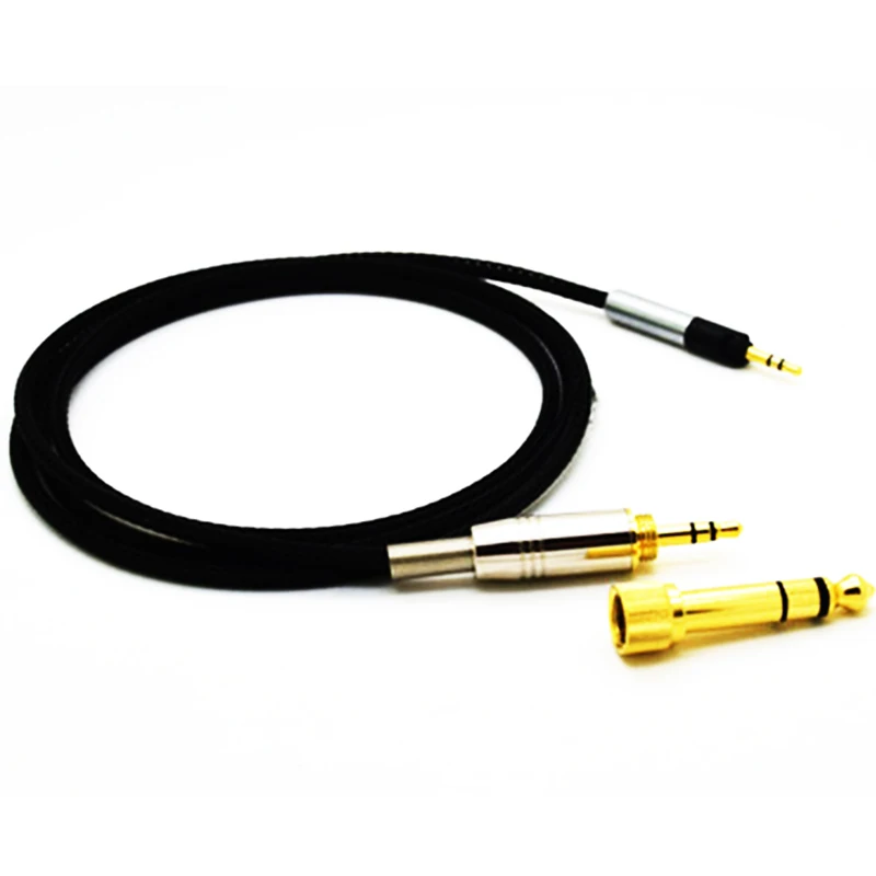 

6,35/3,5 до 2,5 DJ сменный аудиокабель для technica ATH-M50x M50X Φ ремонт наушников спиральный кабель DJ