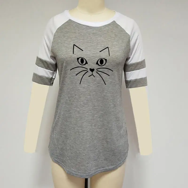 2018 New Fashion Cat Print Shirt Women T-Shirt Tops Punk Kawaii Summer Wonder Woman Christmas Gift
2018 New Fashion Cat Print Shirt Women T-Shirt Tops Punk Kawaii Summer Wonder Woman Christmas Gift