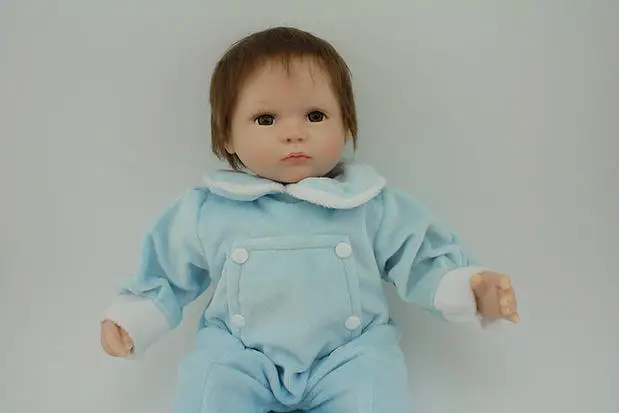 40cm/16" Newborn Handmade Lovely Reborn Baby Doll Silicone Simulation Reborn Baby Doll Educational Toy Kids Christmas Gifts
40cm/16" Newborn Handmade Lovely Reborn Baby Doll Silicone Simulation Reborn Baby Doll Educational Toy Kids Christmas Gifts