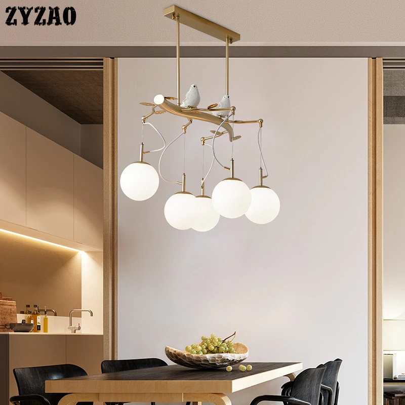 Creative Designer Iron Glass Pendant Lights Nordic Modern Simple Bird Lamp Living Room Home Deco Restaurant Kitchen Hanging Lamp
Creative Designer Iron Glass Pendant Lights Nordic Modern Simple Bird Lamp Living Room Home Deco Restaurant Kitchen Hanging Lamp