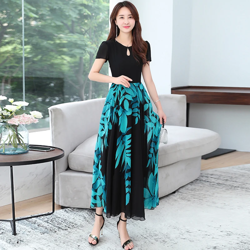 Hot Women Chiffon Print Maxi Dress Plus Size Casual Red Draped O-neck Big Swing Beach Boho Elegant Banquet Party Dresses Vestido
Hot Women Chiffon Print Maxi Dress Plus Size Casual Red Draped O-neck Big Swing Beach Boho Elegant Banquet Party Dresses Vestido