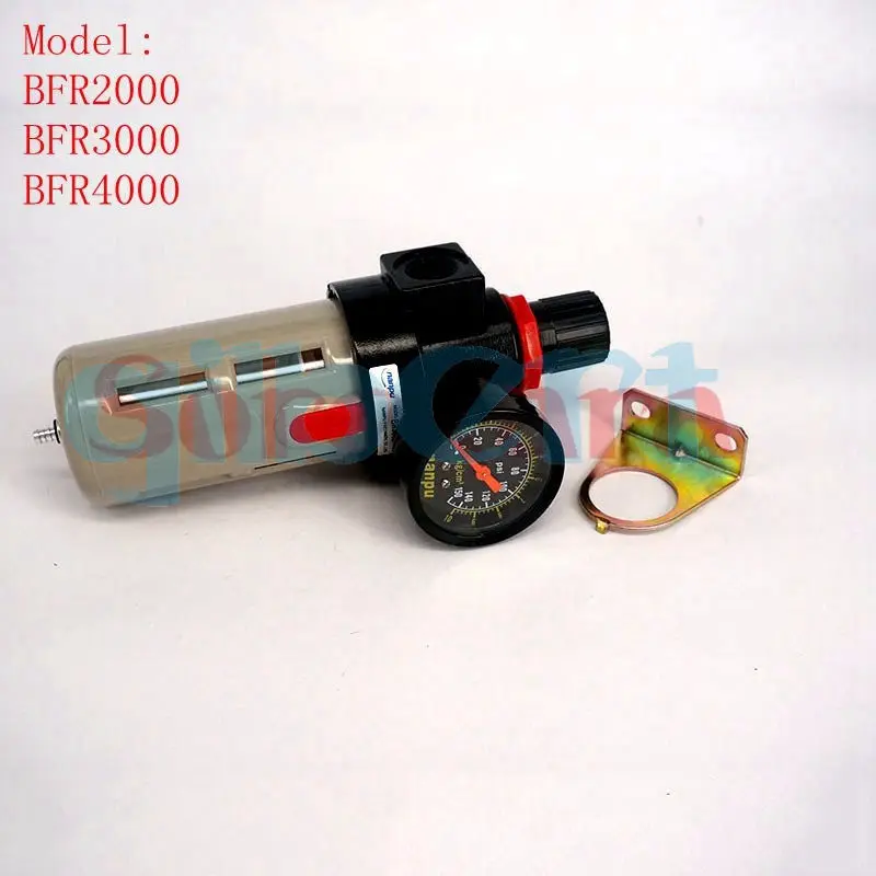 G1/4"3/8"1/2" BFR2000/3000/4000 Source Treatment Unit Air Filter Pressure Regulate
G1/4"3/8"1/2" BFR2000/3000/4000 Source Treatment Unit Air Filter Pressure Regulate