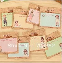1pc Lovely cartoon girl pattern memo pads,cute sticky note gift stationery supplies(ss-1177)
1pc Lovely cartoon girl pattern memo pads,cute sticky note gift stationery supplies(ss-1177)