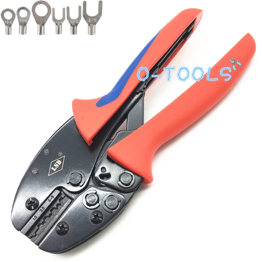 Hand crimping tool for naked terminal non-insulated connector cable lug crimp pliers 1.5-6mm2 hexagon type crimper S-156W
Hand crimping tool for naked terminal non-insulated connector cable lug crimp pliers 1.5-6mm2 hexagon type crimper S-156W