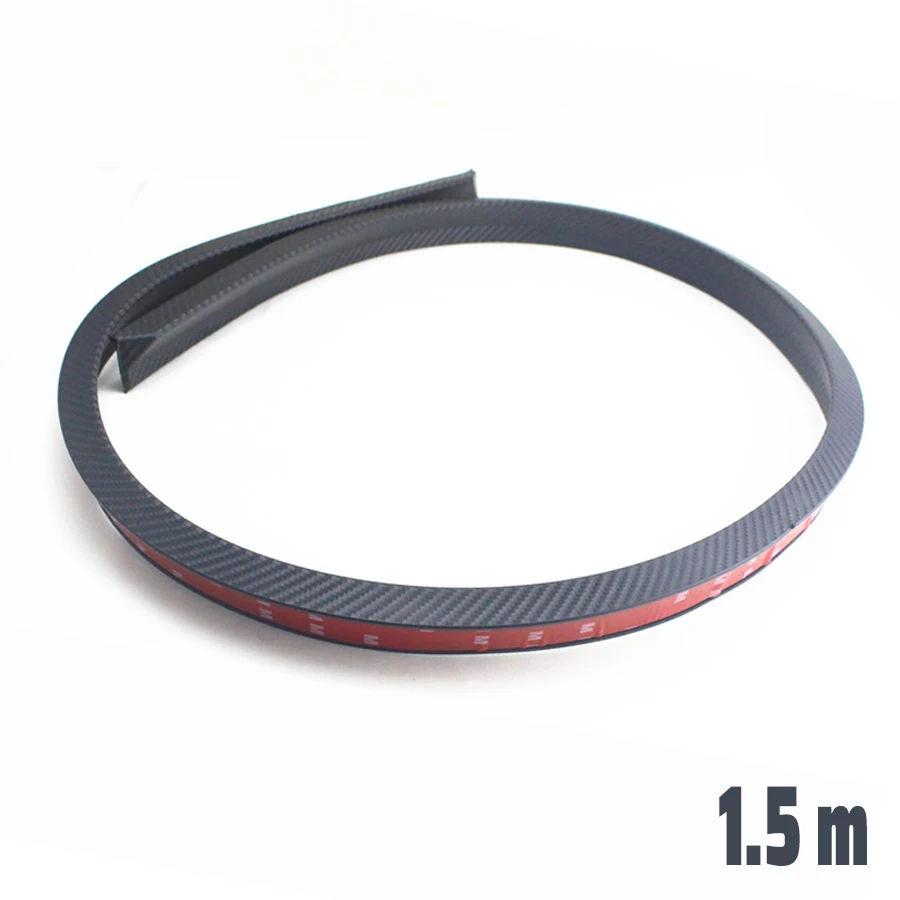 150CM Soft PU Car Rear Wing Lip Trim Sticker Carbon Fiber Rear Roof Trunk Spoiler Universal
150CM Soft PU Car Rear Wing Lip Trim Sticker Carbon Fiber Rear Roof Trunk Spoiler Universal