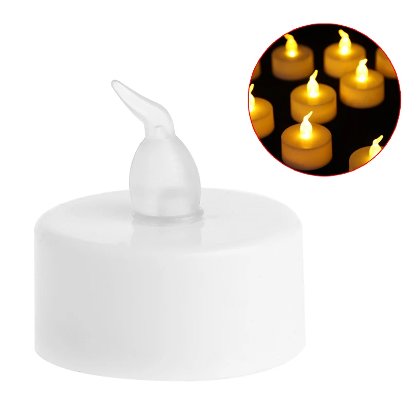 Electronic tea yellow candle Flameless Electronic LED Candle Flickering Tea Light Night Light Home Decor
Electronic tea yellow candle Flameless Electronic LED Candle Flickering Tea Light Night Light Home Decor