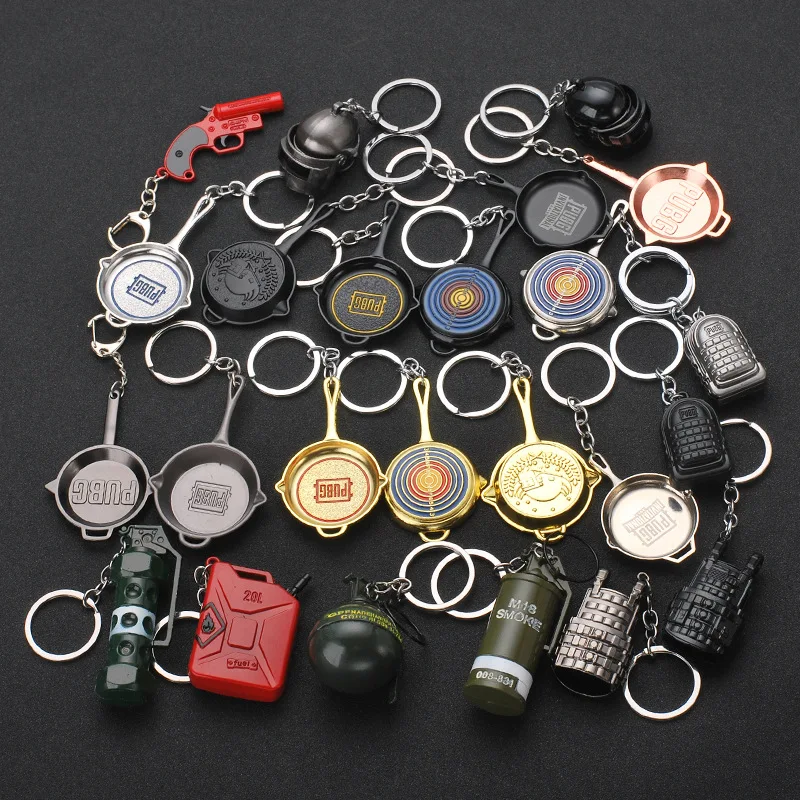 Hot Game 26 Styles PUBG CS GO Weapon Keychains AK47 Gun Model 98K Sniper Rifle Key Chain Ring for Men Gifts Souvenirs 12CM
Hot Game 26 Styles PUBG CS GO Weapon Keychains AK47 Gun Model 98K Sniper Rifle Key Chain Ring for Men Gifts Souvenirs 12CM