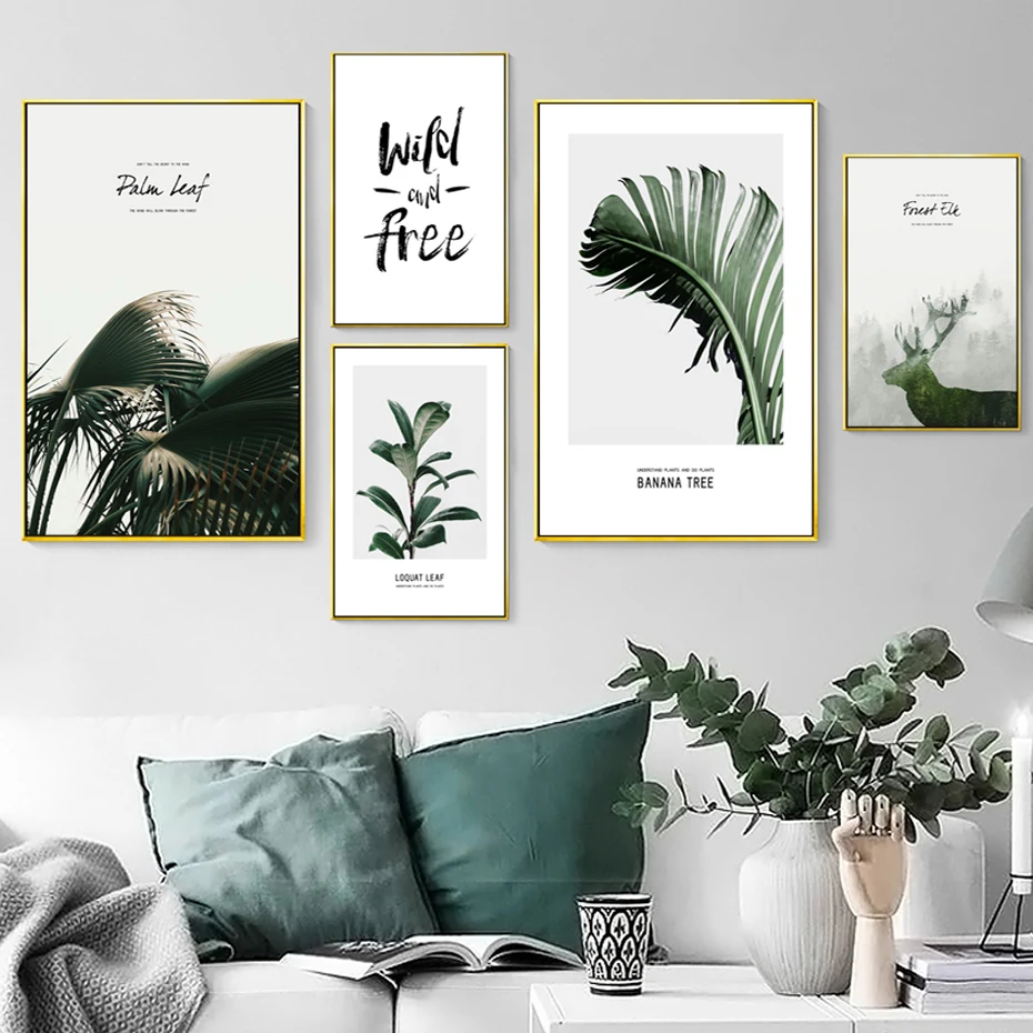 Green Leaves Abstract Deer Fog Forest Wild and Free Wall Art Canvas Painting Wall Prints Posters Pictures Living Room Home Decor
Green Leaves Abstract Deer Fog Forest Wild and Free Wall Art Canvas Painting Wall Prints Posters Pictures Living Room Home Decor
