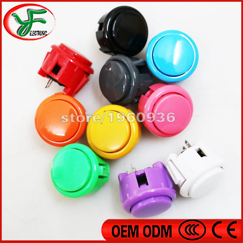 Free shipping Copy SANWA OBSF-30 30mm Arcade Push Button With Marioswitch Round button Start button
Free shipping Copy SANWA OBSF-30 30mm Arcade Push Button With Marioswitch Round button Start button