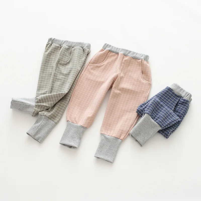 Kids Trousers 2019 New Arrival Children Clothing Boys and Girls Plaid Casual Pants Children's Loose Sport Pants Baby Harem Pants
Kids Trousers 2019 New Arrival Children Clothing Boys and Girls Plaid Casual Pants Children's Loose Sport Pants Baby Harem Pants