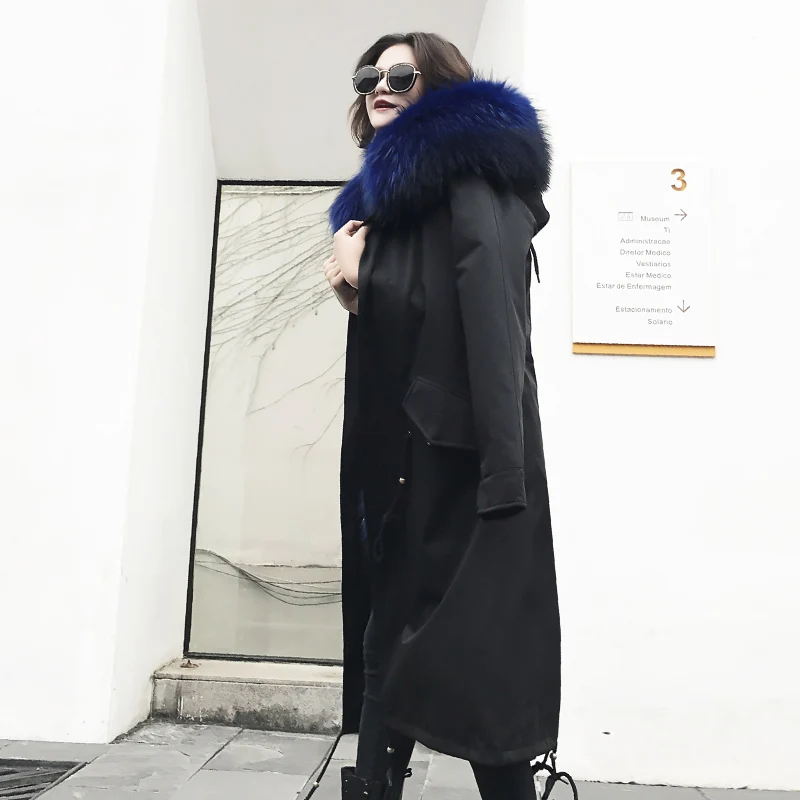 Real fox fur liner parkas coats women zipper hooded X-long winter fur jackets outerwear with natural raccoon dog fur collar
Real fox fur liner parkas coats women zipper hooded X-long winter fur jackets outerwear with natural raccoon dog fur collar