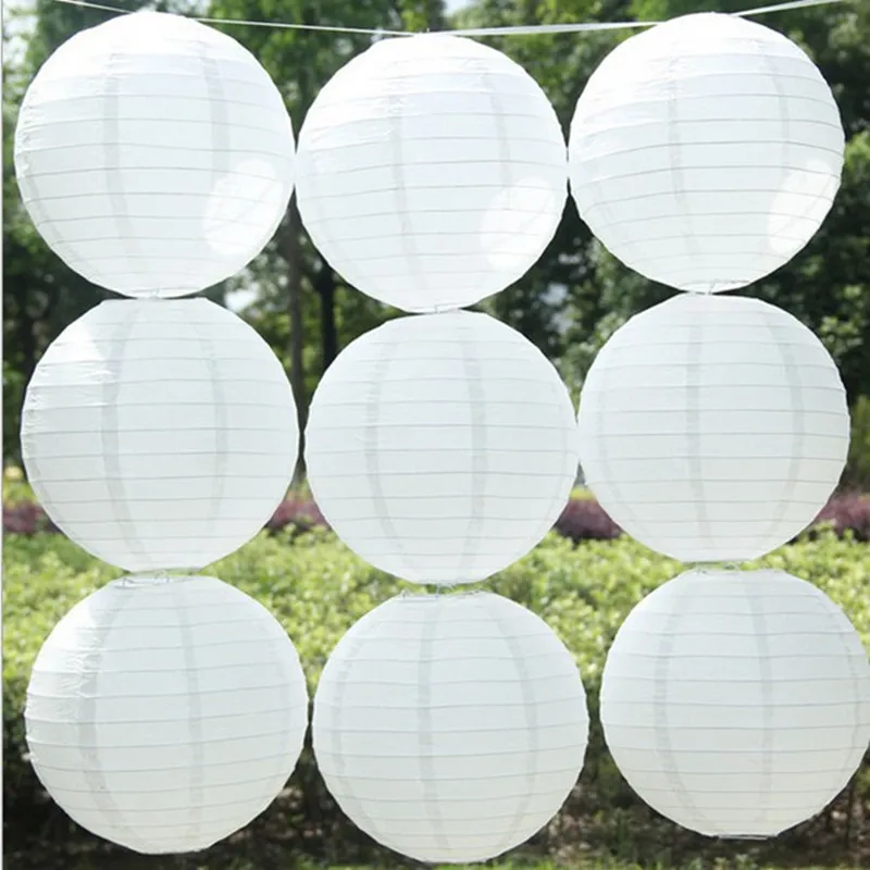 5pcs/Lot White Paper Lanterns 15cm-40cm Round Lampion Festival Wedding Decoratio Party Supplies Lamp
5pcs/Lot White Paper Lanterns 15cm-40cm Round Lampion Festival Wedding Decoratio Party Supplies Lamp
