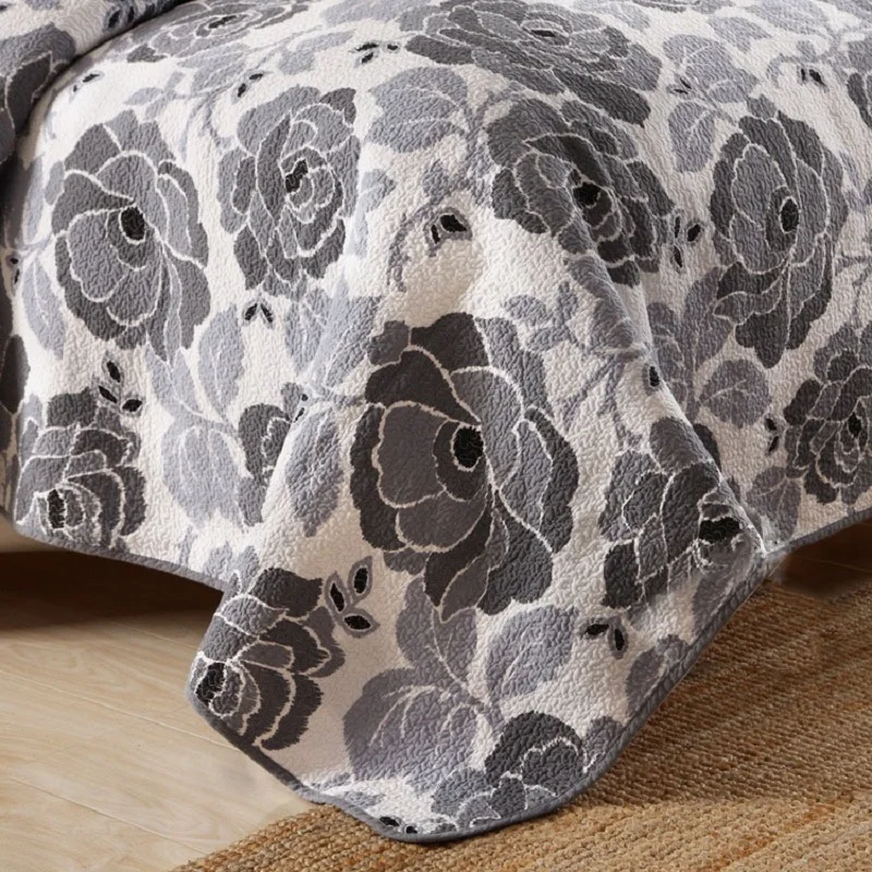 Gray Quality Bedspread Quilt Set 3PCS Coverlet Washed Cotton Quilts Quilted Bed Cover Sheets Pillowcase King Queen Size Bedding
Gray Quality Bedspread Quilt Set 3PCS Coverlet Washed Cotton Quilts Quilted Bed Cover Sheets Pillowcase King Queen Size Bedding