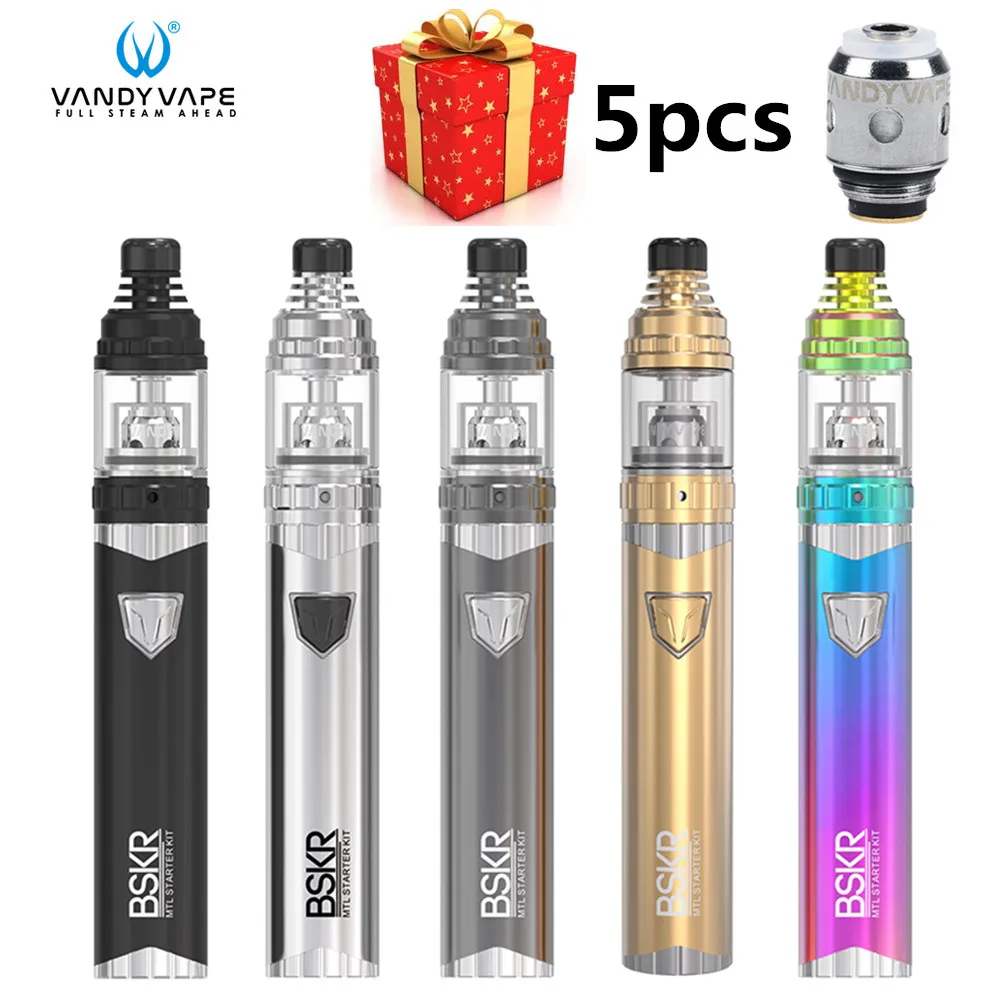 Оригинальный Vandyvape BSKR комплект MTL + дополнительные 5 шт. Core 1 8 Ом 2 мл Berserker Subtank