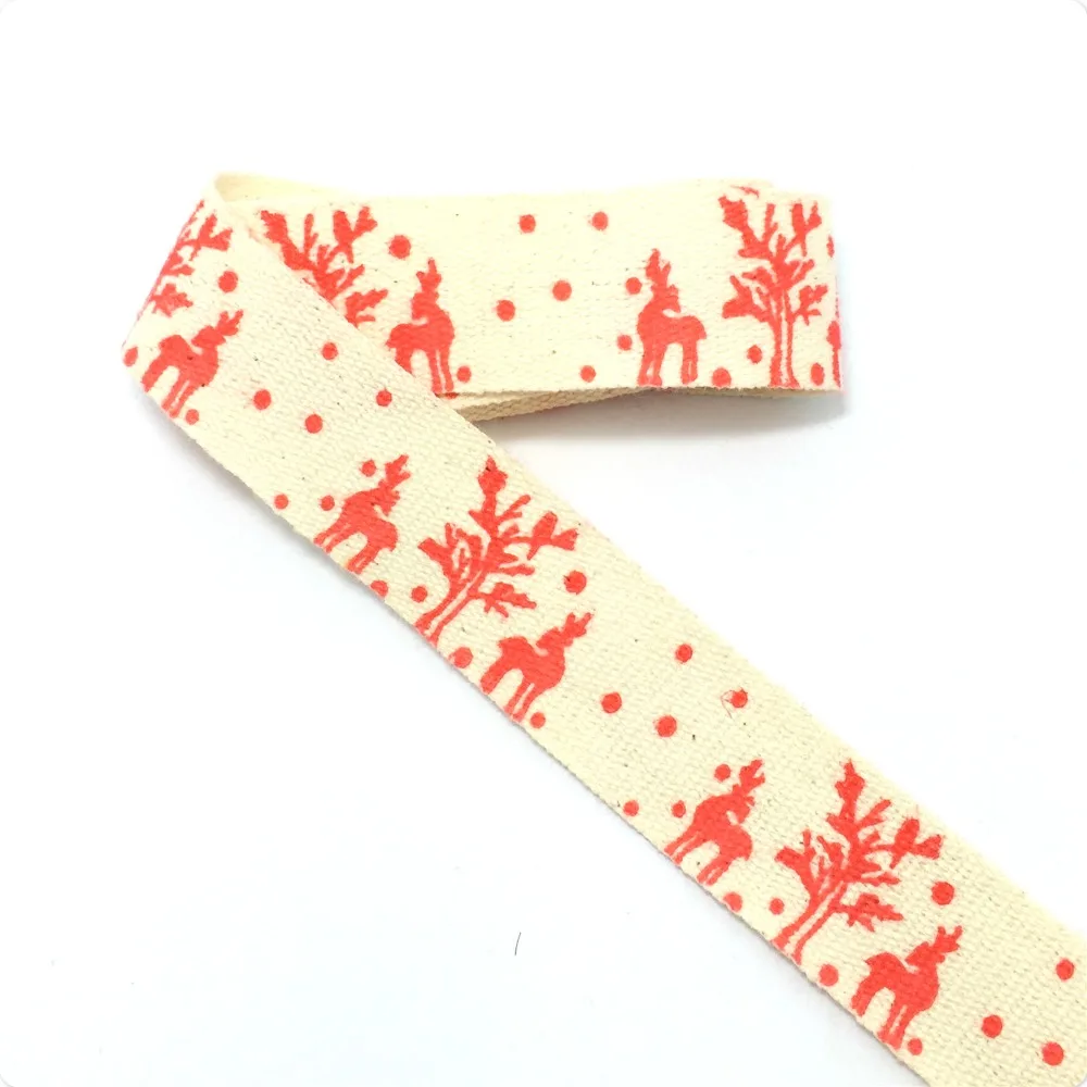 ZERZEEMOOY Wholesale 3/4"(20mmx50m) Zakka Handmade the cheapest 100% Cotton Ribbon Sewing Red small deer and snow Lace
ZERZEEMOOY Wholesale 3/4"(20mmx50m) Zakka Handmade the cheapest 100% Cotton Ribbon Sewing Red small deer and snow Lace
