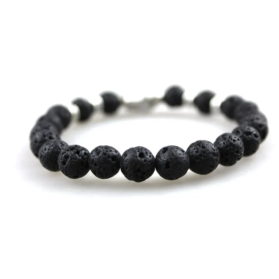701Wholesale Black Volcanic Lava Stone Buddha head Tiger Eye 8mm Beaded bracelet For Men women Fashion personality Jewelry
701Wholesale Black Volcanic Lava Stone Buddha head Tiger Eye 8mm Beaded bracelet For Men women Fashion personality Jewelry