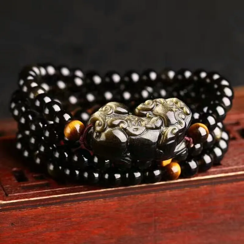Natural Rainbow Eye Gold Obsidian Bracelet 108 pcs Beads Brave Troops Multi Layer PiXiu Buddha beads Prayer Bracelet Dropship
Natural Rainbow Eye Gold Obsidian Bracelet 108 pcs Beads Brave Troops Multi Layer PiXiu Buddha beads Prayer Bracelet Dropship