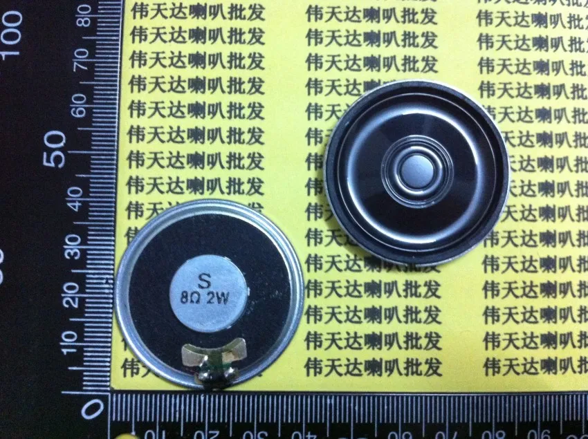 New 10pcs Mini speaker 8 ohms Euro 2 Watt 8R 2W Mobile DVD/EVD Round Horn speaker Diameter 40MM 4cm Thick 5.5MM Loud speaker
New 10pcs Mini speaker 8 ohms Euro 2 Watt 8R 2W Mobile DVD/EVD Round Horn speaker Diameter 40MM 4cm Thick 5.5MM Loud speaker