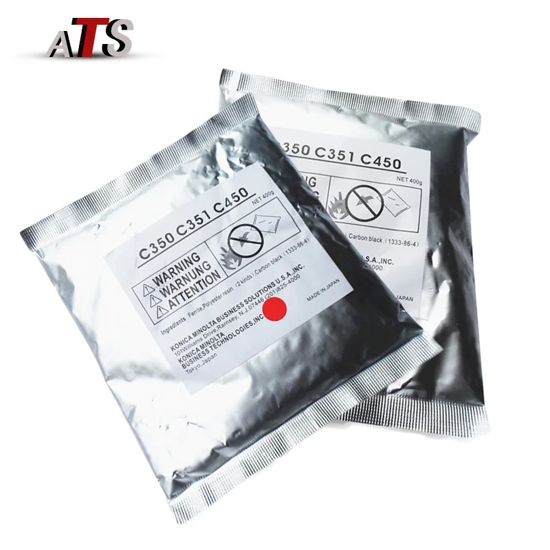 3PCS Cyan Magenta Black Developer For Minolta C350 C351 C450 Developer Powder Compatible with C 350 351 450 copier parts
3PCS Cyan Magenta Black Developer For Minolta C350 C351 C450 Developer Powder Compatible with C 350 351 450 copier parts