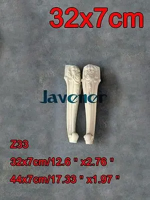 Z33 32x7 см деревянные резные Аппликации наклейки для плотника рабочие столярные