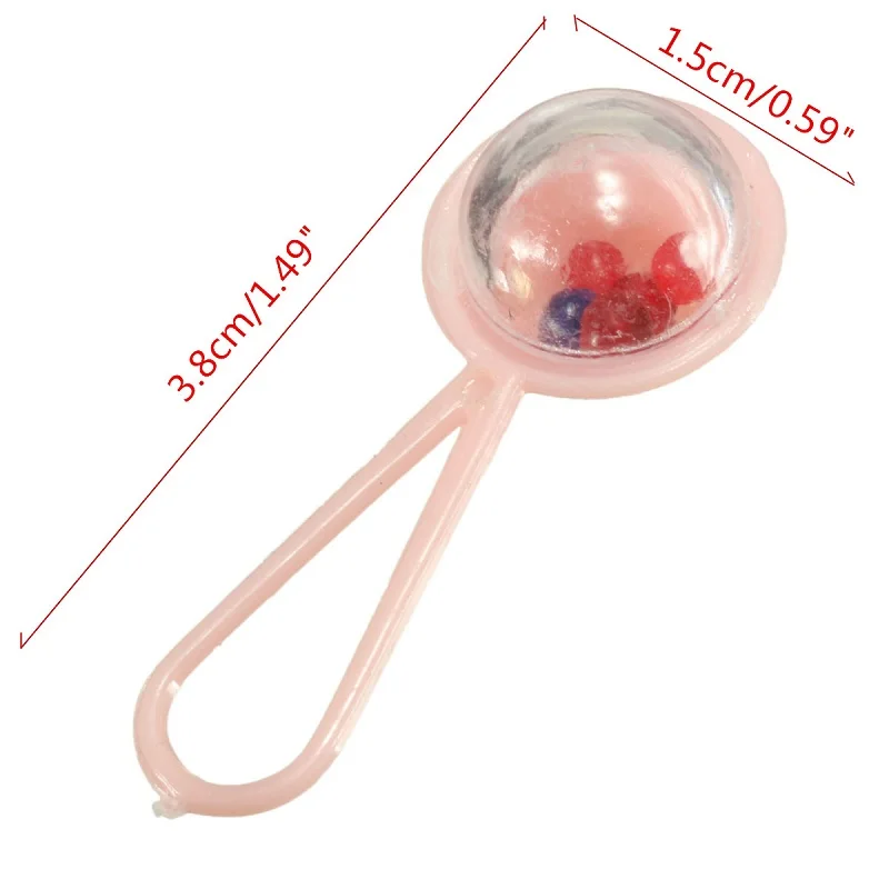 12 Pcs/lot Baby Shower Favors Gift Mini Small Rattles Ring Bell Candy Color Clear Pink Blue Girl Boy Party Toys
12 Pcs/lot Baby Shower Favors Gift Mini Small Rattles Ring Bell Candy Color Clear Pink Blue Girl Boy Party Toys