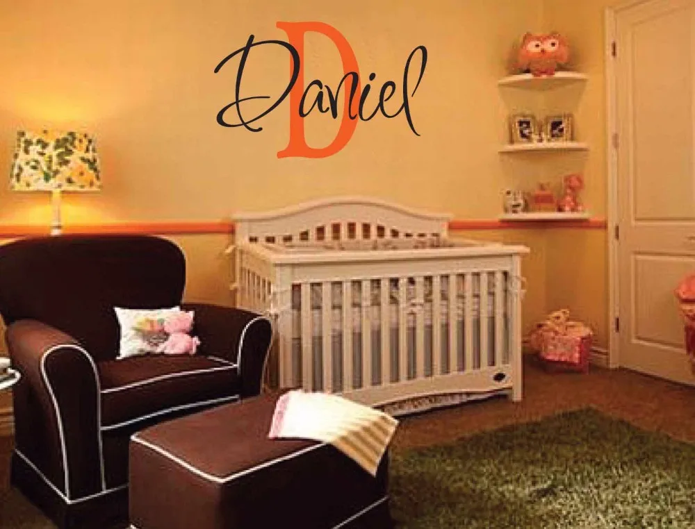 Daniel Wall Decal Personalized Room Childrens Wall Art Custom Name Vinyl 15inX23in
Daniel Wall Decal Personalized Room Childrens Wall Art Custom Name Vinyl 15inX23in