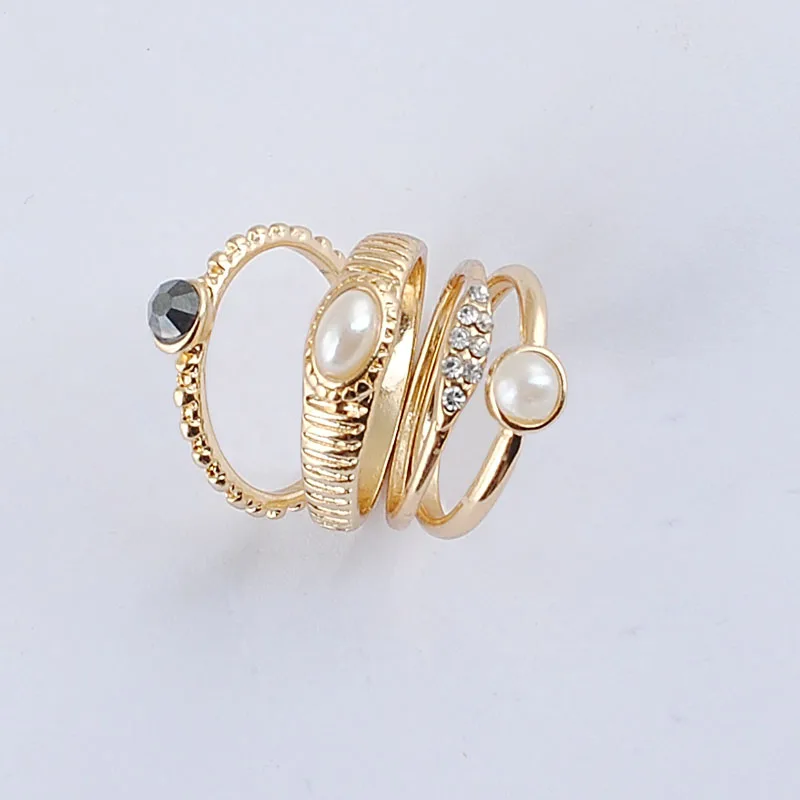 Engagement Rings Charm Rings 4 Pieces a Lot Environmentally Friendly Material Alloy Ladies Ring
Engagement Rings Charm Rings 4 Pieces a Lot Environmentally Friendly Material Alloy Ladies Ring