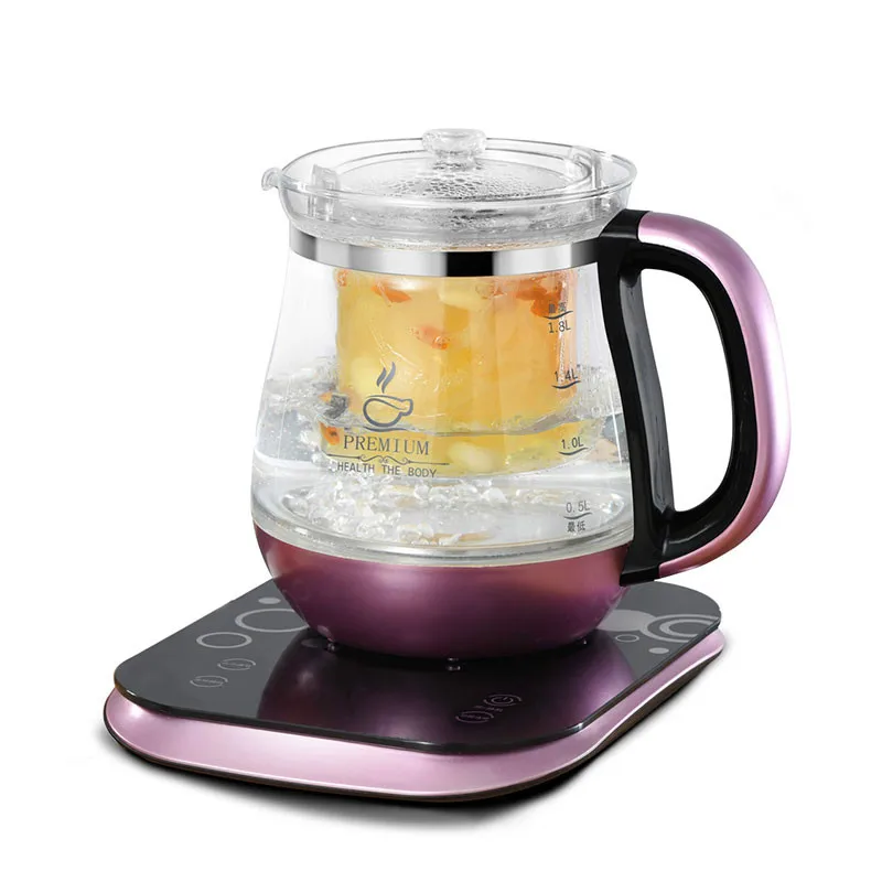 Electric kettle The health raising pot is fully automatic and thickened glass multi-function electric heating black tea
Electric kettle The health raising pot is fully automatic and thickened glass multi-function electric heating black tea