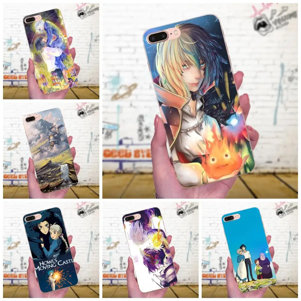 Мягкие узоры аниме Howl's Howls подвижный замок для LG G4 G5 G6 K4 K7 K8 K10 2017 V10 V20 V30 Stylus Nexus 5 5X