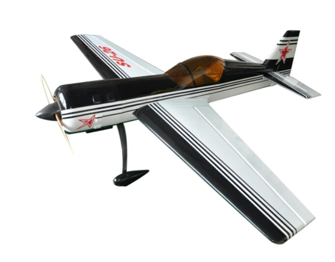 Flight Model Balsa Wood RC Scale Gas Airplane SU-26 50cc 89" 3D Aerobatic Black White Color
Flight Model Balsa Wood RC Scale Gas Airplane SU-26 50cc 89" 3D Aerobatic Black White Color