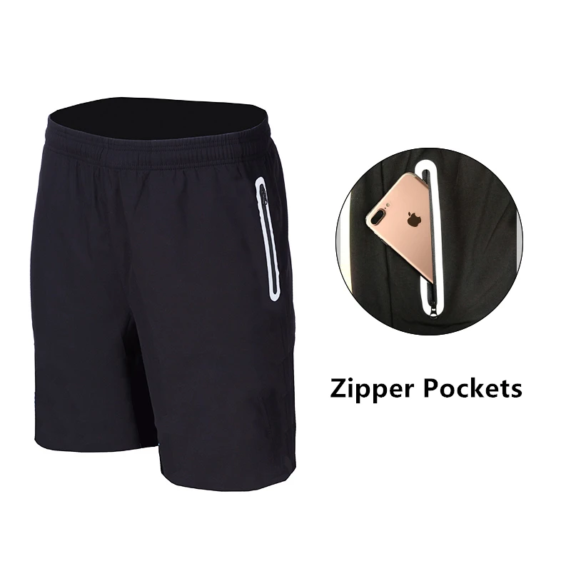 Quick Dry Sports Men's Running Shorts Zipper Pockets Jogging Basketball Fitness Shorts Breathable Training Soccer Running Shorts
Quick Dry Sports Men's Running Shorts Zipper Pockets Jogging Basketball Fitness Shorts Breathable Training Soccer Running Shorts