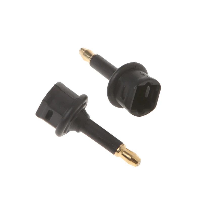 2 Pcs Toslink Female To 3.5mm Male Mini Audio Plug Digital Optical Adapter Converter
2 Pcs Toslink Female To 3.5mm Male Mini Audio Plug Digital Optical Adapter Converter