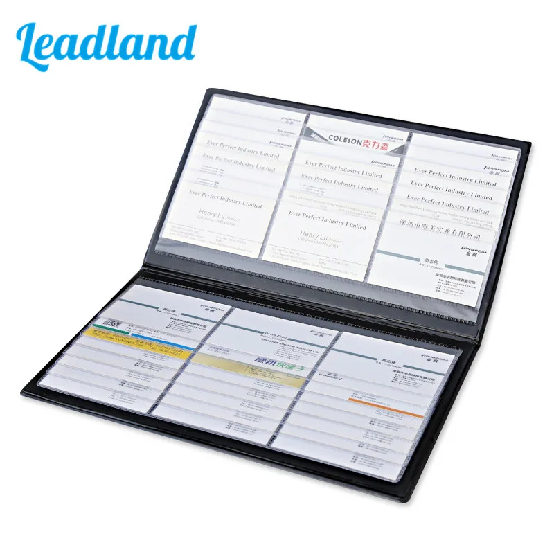 Classical Large Capacity Business Card Holder, Fashion PU Leather 90 Slots 180 Cards Case Collection Book Wallet
Classical Large Capacity Business Card Holder, Fashion PU Leather 90 Slots 180 Cards Case Collection Book Wallet