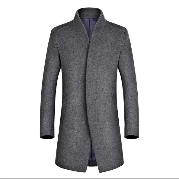 Winter Autumn Woolen Trench Coat for Men Business Casual Cashmere Coat Mens Long Wool Overcoat Black Blue Red Grey Outerwear 4XL
Winter Autumn Woolen Trench Coat for Men Business Casual Cashmere Coat Mens Long Wool Overcoat Black Blue Red Grey Outerwear 4XL