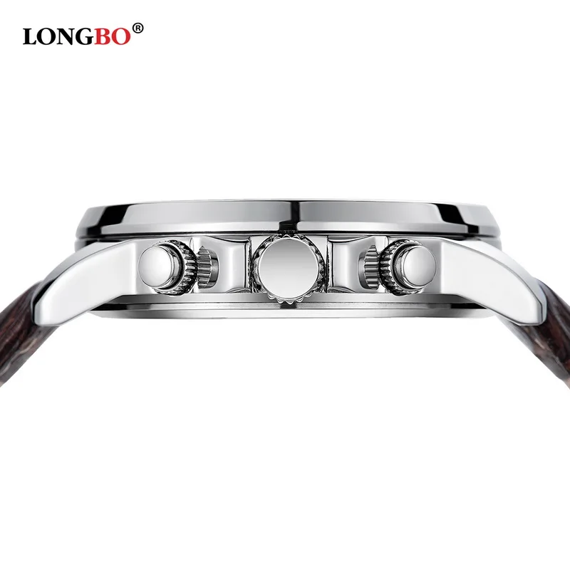 LONGBO Brand Sports Army Chrongraph Analog Watches Men Date Day Waterproof Quartz Wristwatch Montre Homme | Наручные часы
