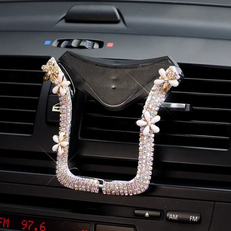 Diamond Bowknot Universal Car Phone Holder Crystal Rhinestone Car Air Vent Mount Clip Car iPhone Holder Cell Phone Holder
Diamond Bowknot Universal Car Phone Holder Crystal Rhinestone Car Air Vent Mount Clip Car iPhone Holder Cell Phone Holder