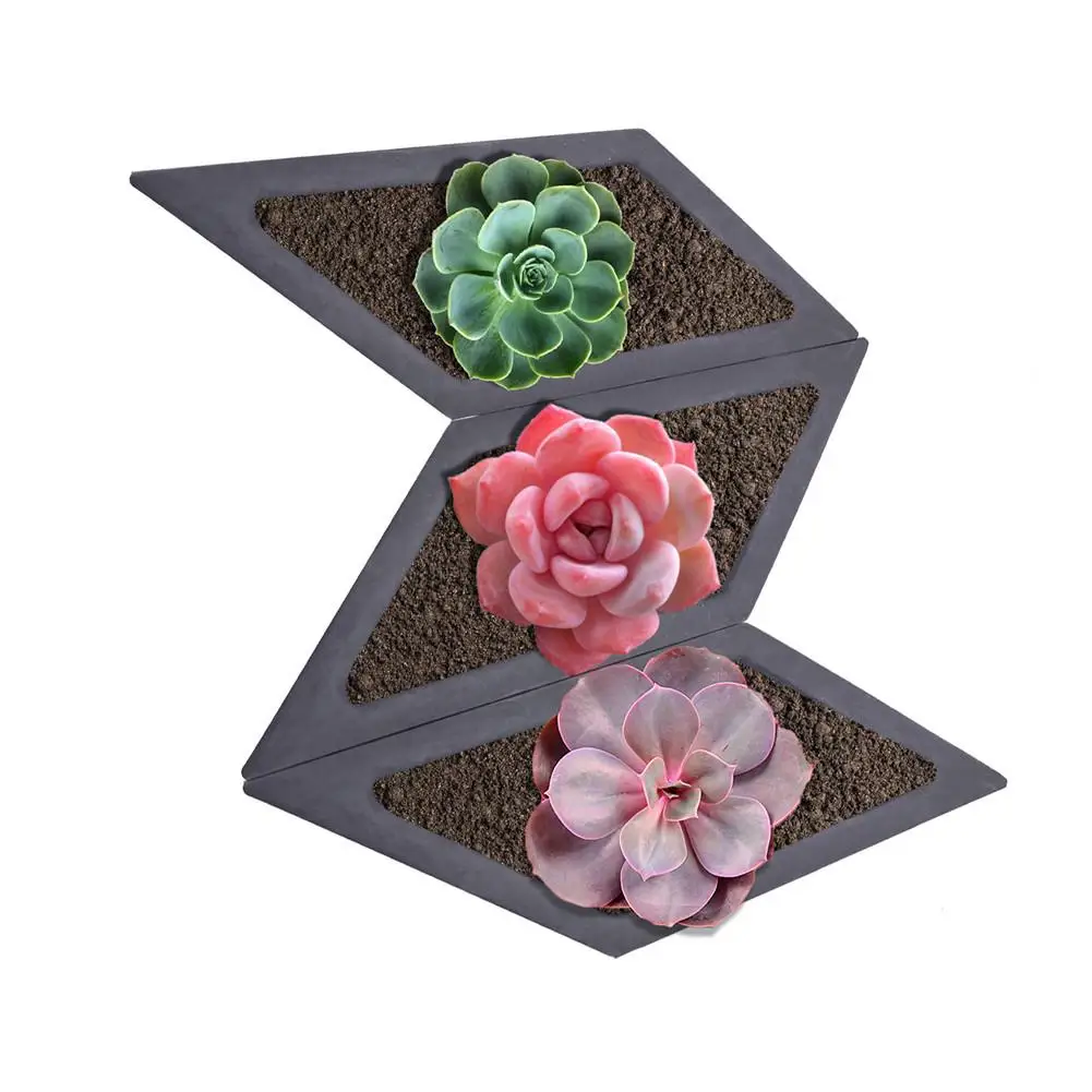 Фото Силиконовые формы Треугольники Комбинации миниатюрных цветок машины Multi мясо