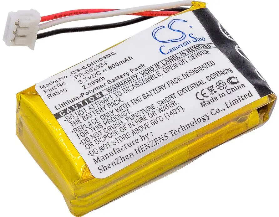 Cameron Sino 800mah battery for GOPRO CHDHA-301 Hero + Hero HWBL1 Hero Plus PR-062334 batteries
Cameron Sino 800mah battery for GOPRO CHDHA-301 Hero + Hero HWBL1 Hero Plus PR-062334 batteries