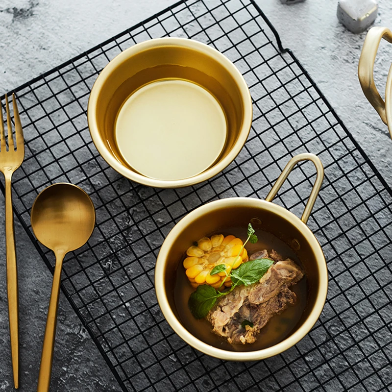 Unibird Gold Plated Stainless Steel Soup Bowl Salad Noodle Rice Bowl 300ml Breakfast Tableware Dinnerware
Unibird Gold Plated Stainless Steel Soup Bowl Salad Noodle Rice Bowl 300ml Breakfast Tableware Dinnerware