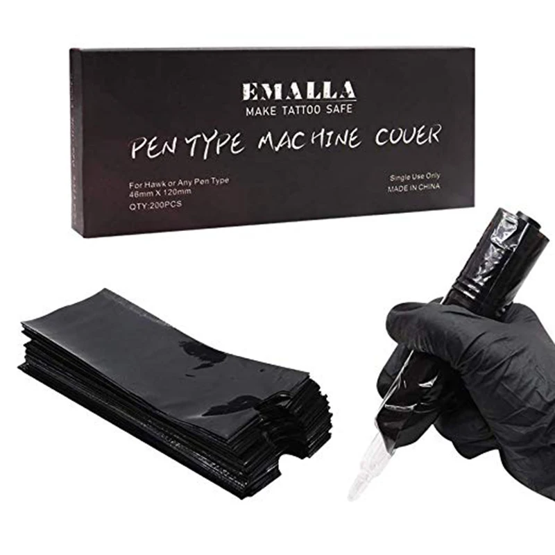 Disposable 200pcs Tattoo Cartridge Machine Covers Filter Pen Type Bags Tattoo Handles Sleeves for Tattoo Machine Parts
Disposable 200pcs Tattoo Cartridge Machine Covers Filter Pen Type Bags Tattoo Handles Sleeves for Tattoo Machine Parts