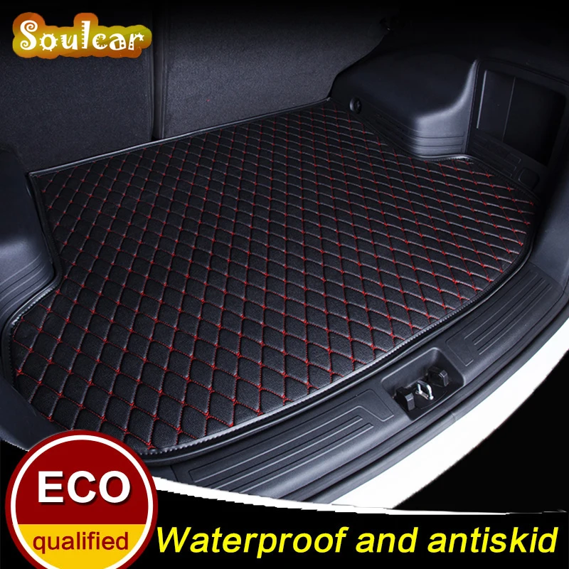 Кожаные багажнике автомобиля коврики для BMW X5 F15 E53 E70 X6 F16 E71 Z4 E85 E89 2008 2009 2010 2011 2012