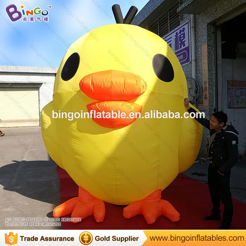 Cute inflatable yellow chick/giant inflatable chicken model cartoon for outdoor new year events 4m high BG-A0796-2
Cute inflatable yellow chick/giant inflatable chicken model cartoon for outdoor new year events 4m high BG-A0796-2