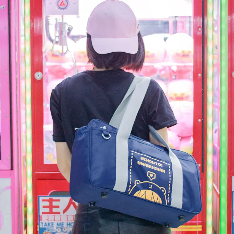 UMARU CHAN Uniform Bag Anime Shoulder Bags For Women Manga Role Himouto Umaru-chan Kids Backpack Female
UMARU CHAN Uniform Bag Anime Shoulder Bags For Women Manga Role Himouto Umaru-chan Kids Backpack Female