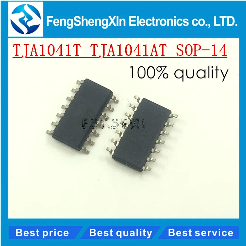 10pcs/lot New TJA1041AT TJA1041T SOP-14 transceiver TJA1041 CAN communication chip
10pcs/lot New TJA1041AT TJA1041T SOP-14 transceiver TJA1041 CAN communication chip