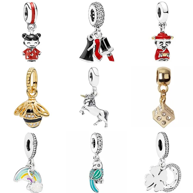 Hot Sale Crystal Lipstick Rainbow Bee Bird Horse Owl Heart Bead Fit Brand Charms & Bangles for Women Birthday Gift DIY Jewelry
Hot Sale Crystal Lipstick Rainbow Bee Bird Horse Owl Heart Bead Fit Brand Charms & Bangles for Women Birthday Gift DIY Jewelry