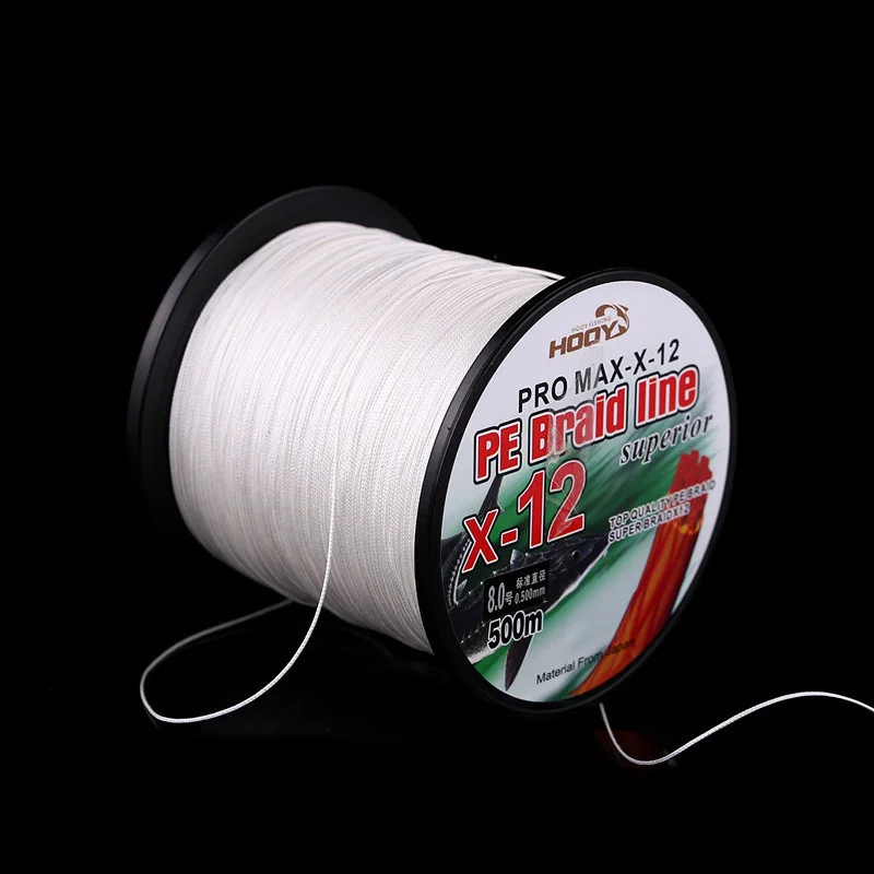 500m 12 Strand 4# 5# 6# 7# 8# 9# 10# 12# 14# 16# 18# 20# PE Braid Fishing Line Monofilament Carp Boat Line Pesca
500m 12 Strand 4# 5# 6# 7# 8# 9# 10# 12# 14# 16# 18# 20# PE Braid Fishing Line Monofilament Carp Boat Line Pesca