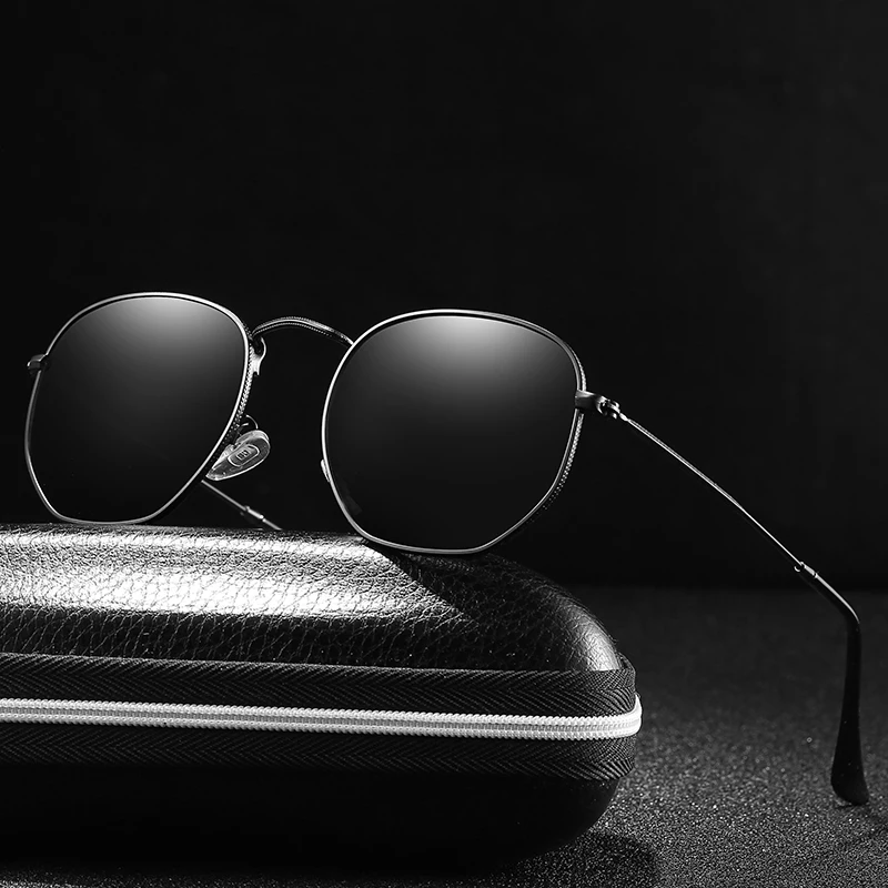 Luckace Stainless Steel Classic Sunglasses Men Hexagon Reflective Retro Sun glasses Eyewear Oculos Gafas De Sol Shades
Luckace Stainless Steel Classic Sunglasses Men Hexagon Reflective Retro Sun glasses Eyewear Oculos Gafas De Sol Shades