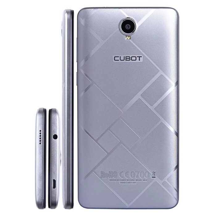 Оригинальный Cubot Max 4G 6 0 "HD 4100 мАч OTG Смартфон Android Восьмиядерный MTK6753A 1 3 ГГц